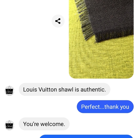 ❌️SOLD❌️ Louis Vuitton scarf - Picture 6 of 6